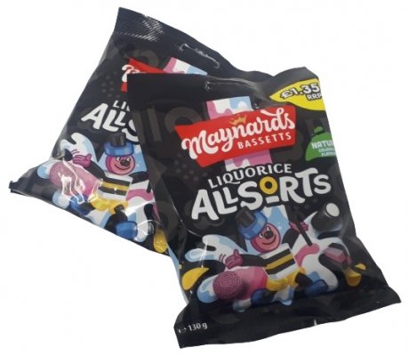 Bassetts Liquorice Allsorts (2 Bags) Bassetts Liquorice Allsorts
